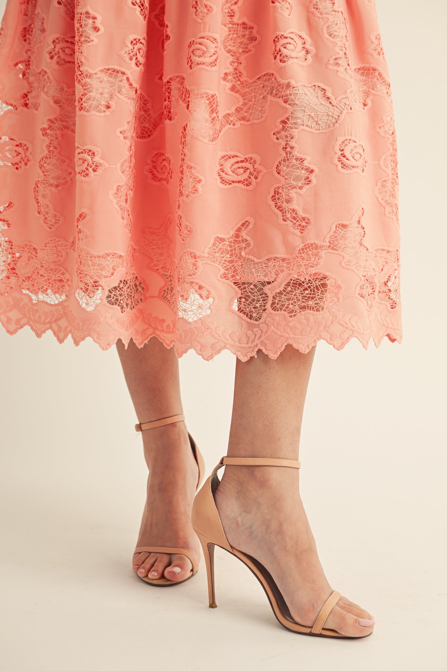 Camellia Lace Midi